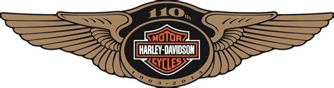This patch was a limited release, never to be made again and is a must have for the harley enthusiast or. 110th Anniversary Logo | Harley bikes, Bike culture, Harley