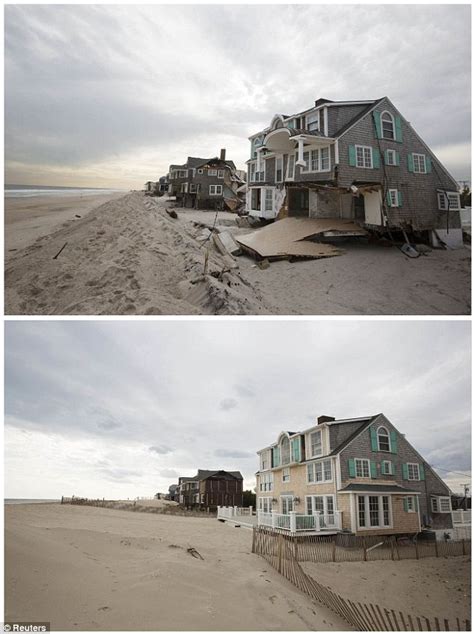 Superstorm Sandy 1 Year On Before And After Photos Show Hurricane