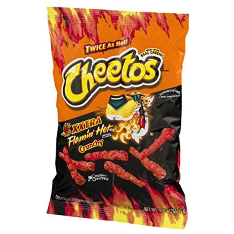 Buy Cheetos Xxtra Flamin Hot Crunchy Cheese Flavored Snacks 825 Oz 1 Bag Online At Lowest