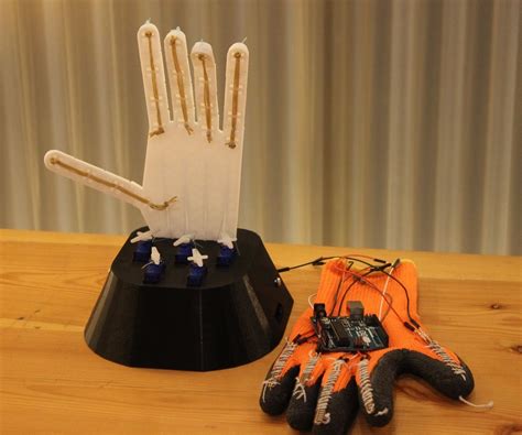 How to make a dc motor at home (cardboard dc motor)today i'll show you how to make dc motor with cardboard without using glue gun step by step. Controllable Robotic Hand With Flex Sensors & Servos ...
