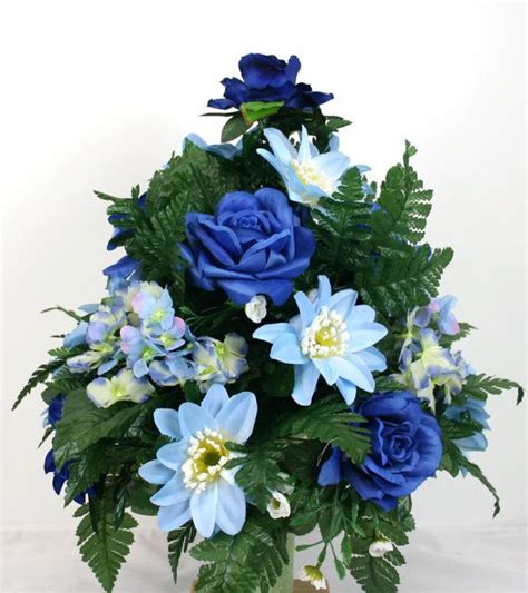 Maybe you would like to learn more about one of these? Father's Day Cemetery Vase Flower Arrangement by ...