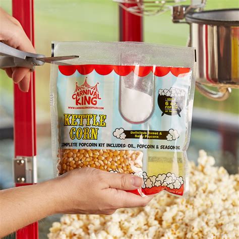 Tabletop Concession Machines Carnival King All In One Popcorn Kit ~ For