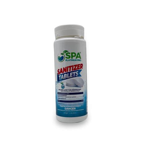 Sanitizing Tablets For Spa And Pool Spa Platinum Pro Hot Tub Spa And Pool Products All Made