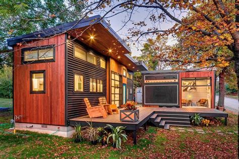 The Amplified Tiny House Is 400 Square Feet And Built On A Foundation
