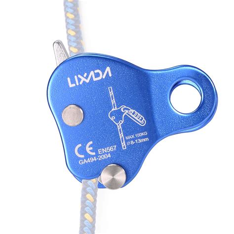 Buy Lixada Climbing Protective Ascender 220lb Climbing Belay Device