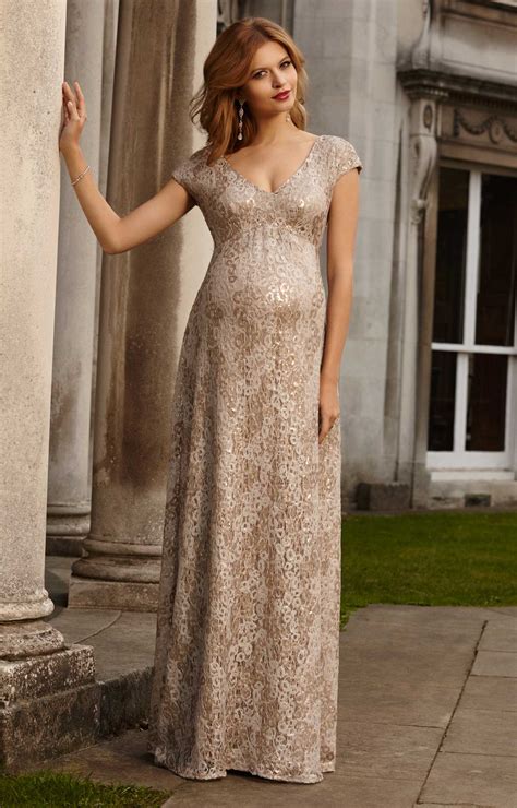 Carmen Maternity Gown Gold Rush Maternity Wedding Dresses Evening Wear And Party Clothes By