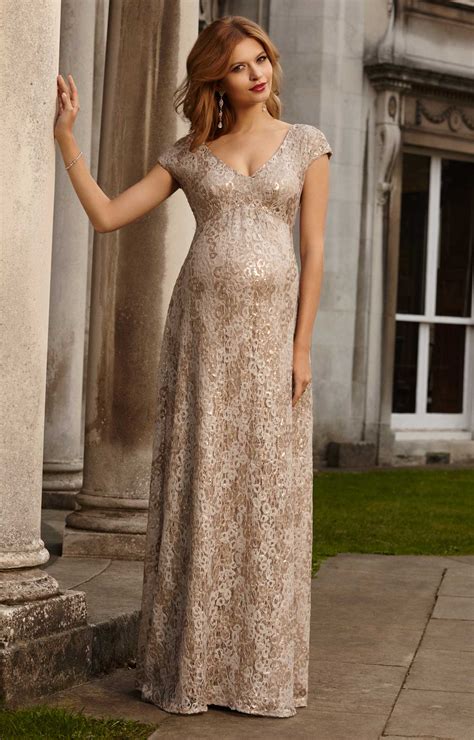 Carmen Maternity Gown Gold Rush Maternity Wedding Dresses Evening