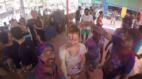 Holi 2018 Festival Of Colours In Goa Youtube