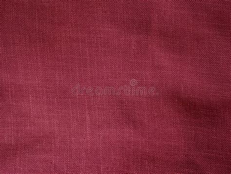 Red Cotton Fabric Texture Pastel Background Of Red Silk Texture Stock