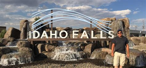 Idaho Falls Waterfall Sign Debuts Hunt Design