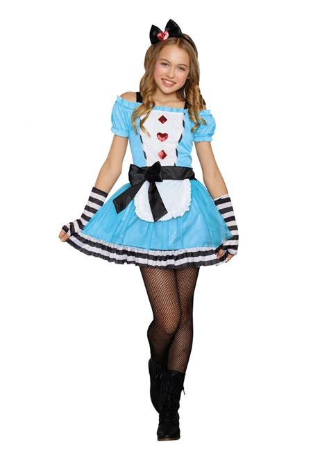 Miss Wonderland Tween Costume Movie Costumes