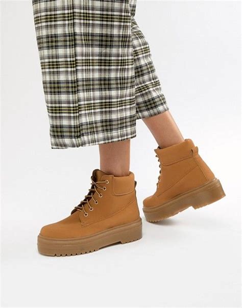 asos design asos design almighty chunky hiker boots timberland boots outfit mens timberland