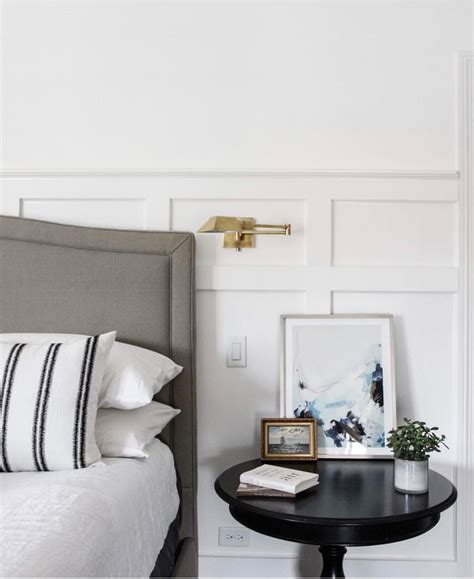 Check spelling or type a new query. Paneled wall behind bed. Photo credit: Bedroom by Park and ...