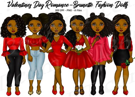 Check spelling or type a new query. Valentine's Day Girls Clipart, Natural Hair, Black Girls ...