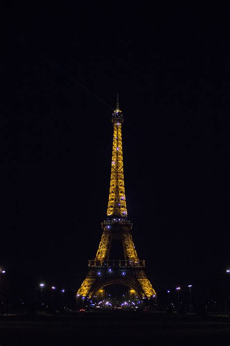 Free Images Light Night Eiffel Tower Paris Dusk Evening