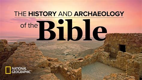 The History And Archaeology Of The Bible Official Trailer The Great