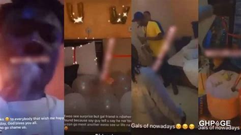 man catches his girlfriend cheating at the same hotel he planned her surprise birthday party