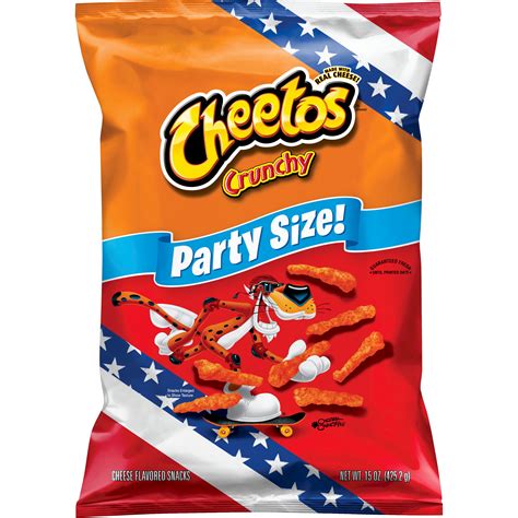 Cheetos Crunchy Party Size Cheese Flavored Snacks Smartlabel™