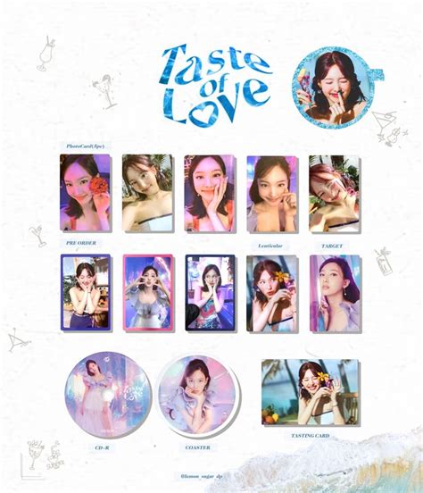 Nayeon Taste Of Love Photocards Cr Lemon Sugar Dp Twitter