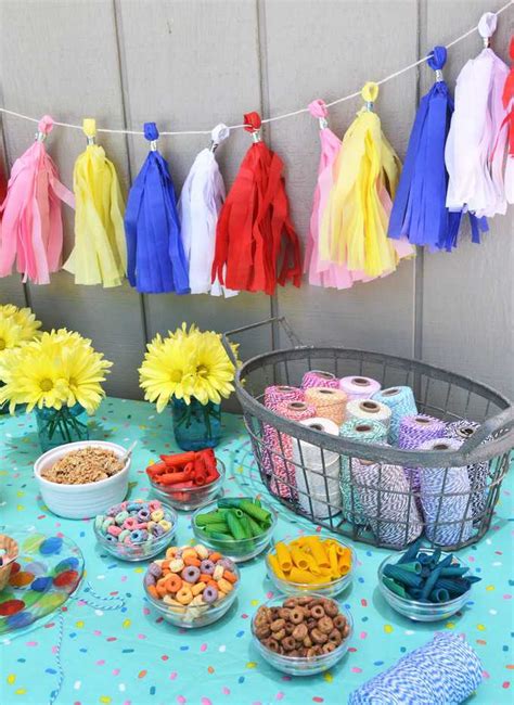 Today we're going to be making four different colored pasta doughs. How to Dye Pasta + Make Noodle Necklaces