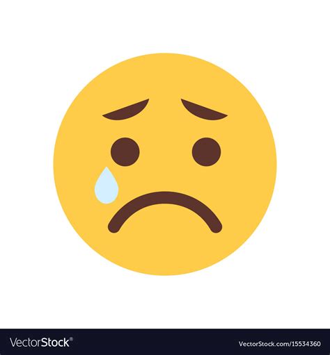 8,000+ vectors, stock photos & psd files. Yellow cartoon face cry sad upset emoji people Vector Image