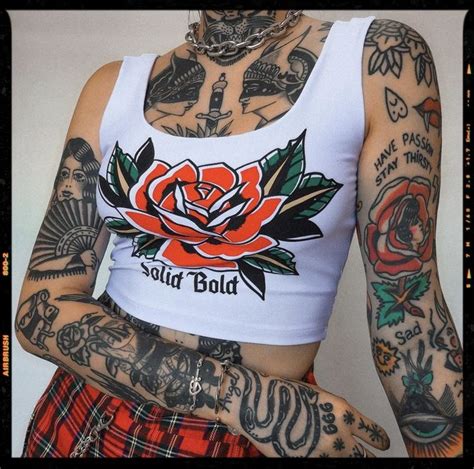 Baddie Tattoos Tattoos Tattoed Women Inspirational Tattoos