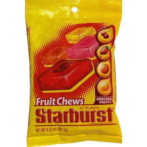 Starburst Fruit Chews Original Fruits Packaged Candy Riesbeck