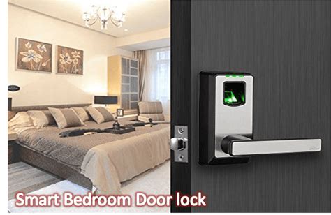 Smart locks for your bedroom and bathroom doors work just like any other smart door locks. SMART BEDROOM DOOR LOCK