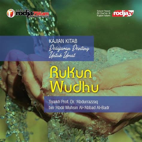 Rukun wudhu menurut imam syafi'i. Rukun Wudhu atau Wajib-Wajib Wudhu - Radio Rodja 756 AM
