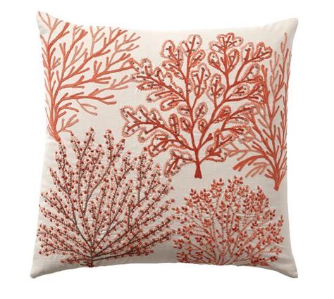 Layered Coral Pillow Cover Sofa Pillow Covers Decorative Pillow Covers