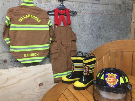 Kids Firefighter Uniform Authentically Personalized Firefighter