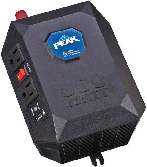 Peak® Pkcom08 800 Watt Mobile Power Inverter Power Inverters Forest