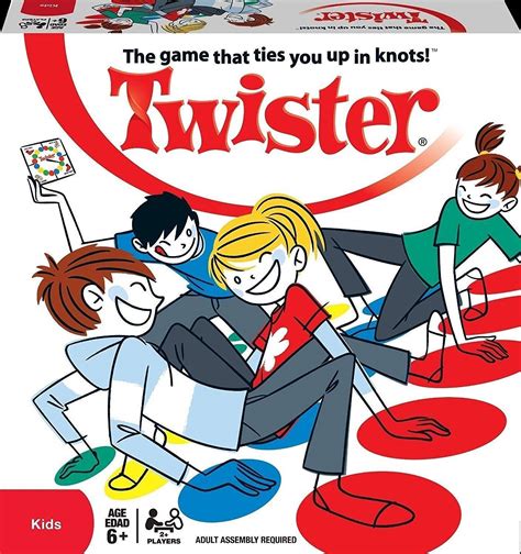 Buy Twister Game That Ties You Up In Knots Party Board Games Online At