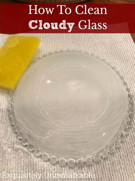 The most common cause is hard water, which leave a mineral stain on the dishes. How To Clean Cloudy Glass | Baking soda cleaning, Cloudy ...