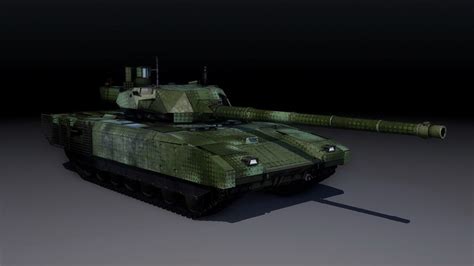 The tank is armed with 125mm smoothbore canon with autoloading. T-14 152 Armata - Official Armored Warfare Wiki
