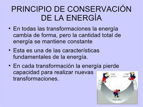 Diapositiva De Conservacion De Energia