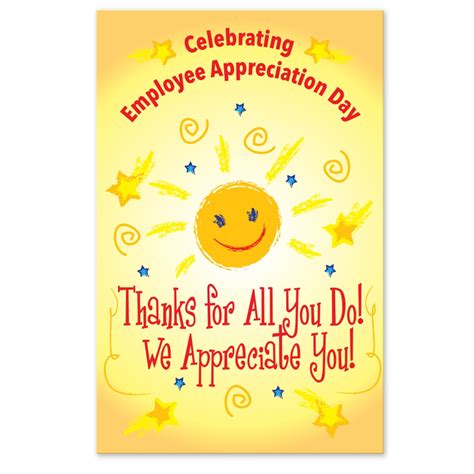 Thanks For All You Do We Appreciate You Employee Appreciation Day
