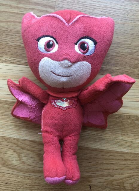 Pj Masks Gekko Owlette Red Plush Doll Ebay