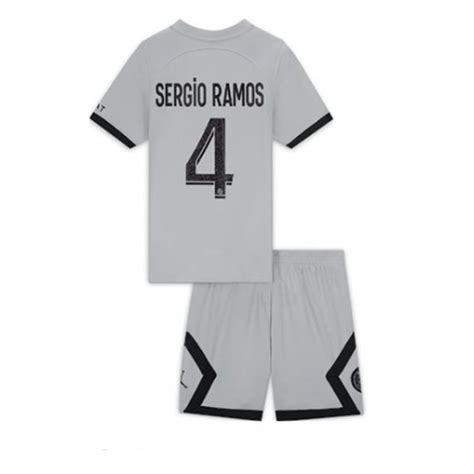 Otroški Paris Saint Germain Psg Sergio Ramos 4 Nogometni Dresi Kompleti