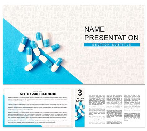 Pharmacy Prescription Drugs Powerpoint Template