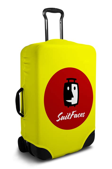 Custom Luggage Cover Logobrands Suitfaces