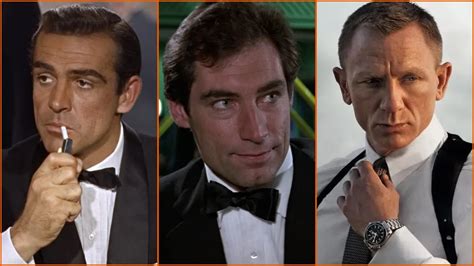 All James Bond Actors In Order