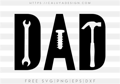 Dad Svg With Tools - 280+ SVG PNG EPS DXF File - Free SVG Cut File for