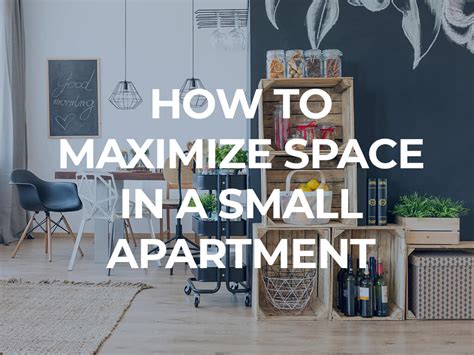 How To Maximize Space In A Small Apartment Zukin Realty
