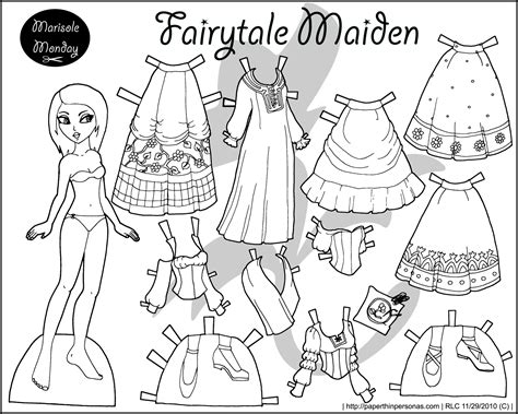 Next paper doll coloring pages is undoubtedly the best tool to use to achieving the maximum result. color-paper-doll-marisole-BW.png (1500×1200) | Paper dolls ...