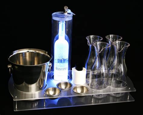Vip Bottle Serving Service Tray Vip Party Trays
