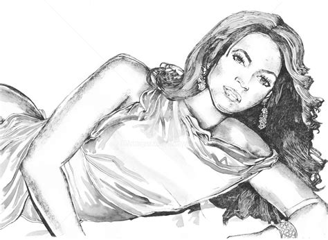 Click the beyonce smiling coloring pages to view printable version or color it online (compatible with ipad and android tablets). Beyonce Drawing at GetDrawings | Free download