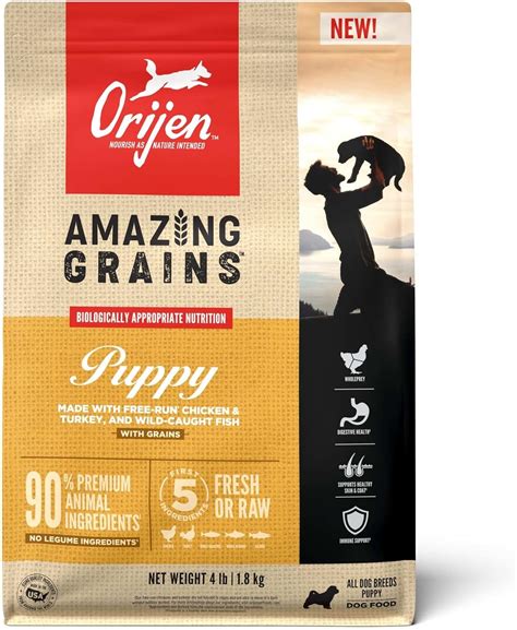 Orijen Dry Dog Food High Protein Amazing Grains Puppy