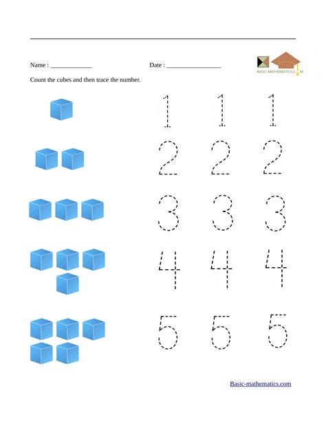 Free Printable Preschool Math Worksheets Free Templates Printable