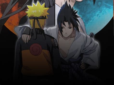 Naruto Shippuuden Uzumaki Naruto Uchiha Sasuke Anime Boys Wallpapers